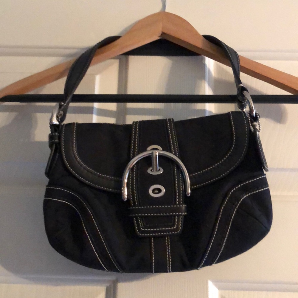 Coach black purse